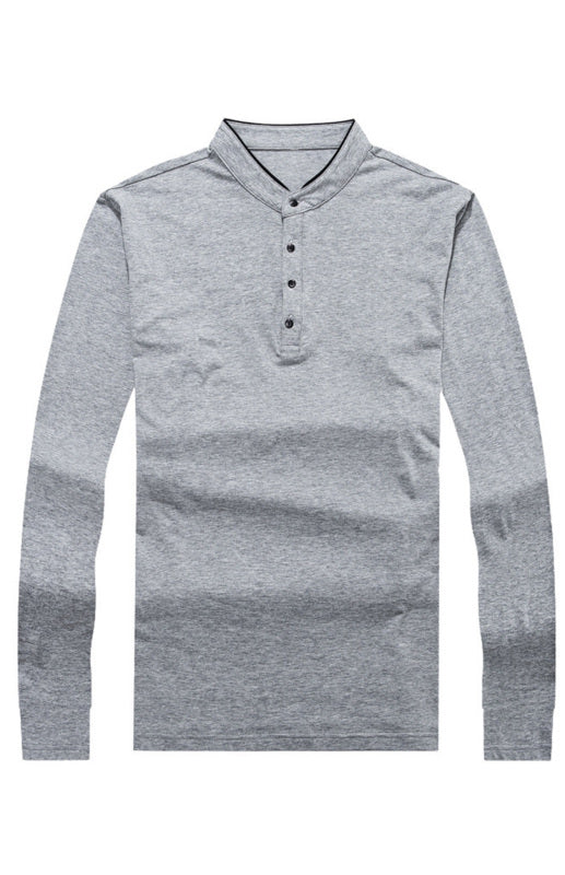 Solid Long Sleeve Large Men’s T-Shirt