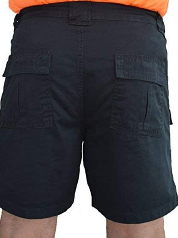 Summer Men’s Casual Multi Pocket Cargo Shorts Loose Outdoor Shorts
