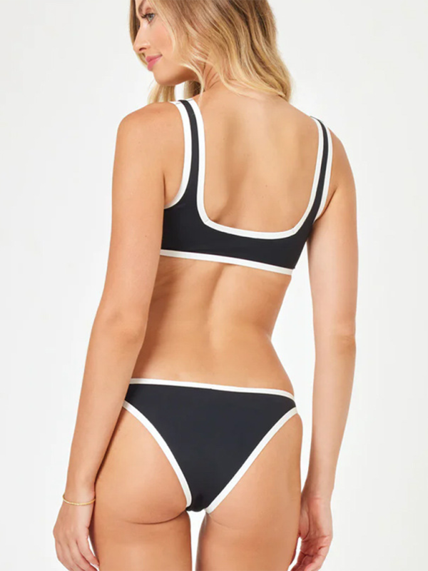 Women’s bikini sexy black and white swimsuit bikinis