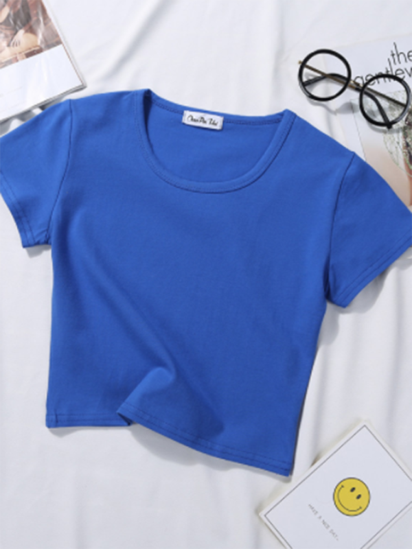 Women’s Crew Neck Short Sleeves Tops