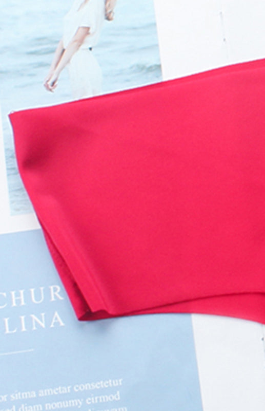 Women’s High Elasticity Solid Knit Panties Simple Style Underwear