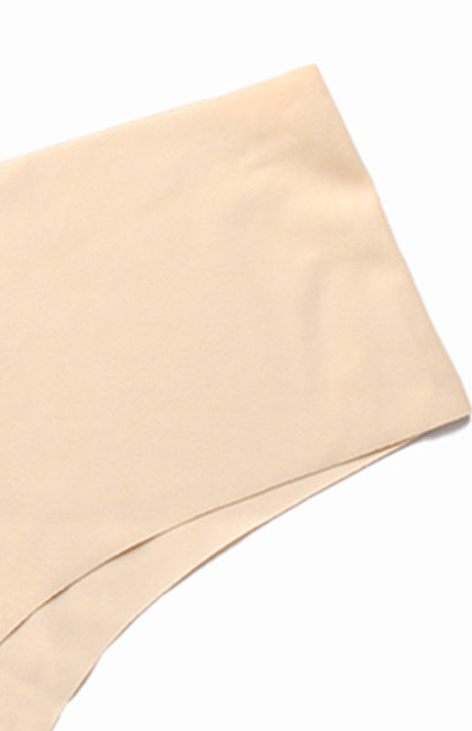 Women’s High Elasticity Solid Knit Panties Simple Style Underwear