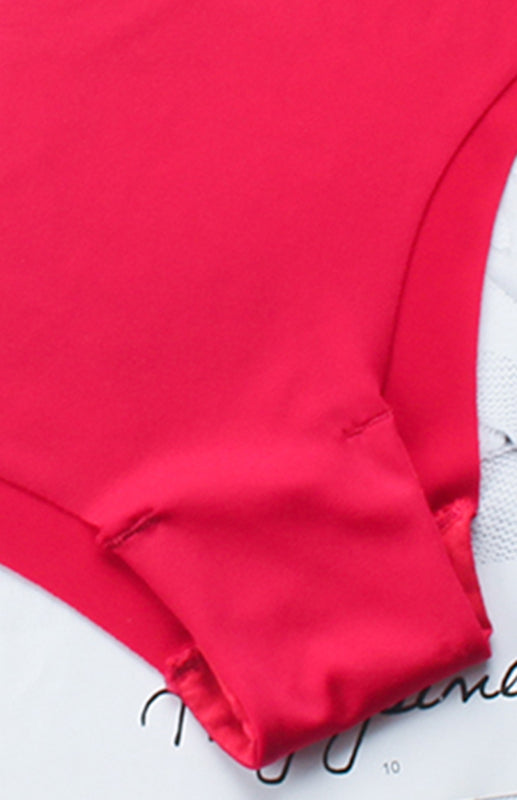 Women’s High Elasticity Solid Knit Panties Simple Style Underwear