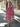 Women's holiday casual floral earring dress - Closther
