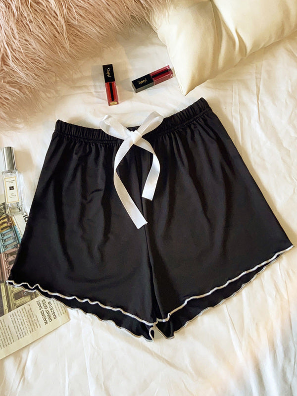 Women’s Knitted Casual Comfort Short Pajama Pants