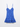 Women’s Layered Embellished Hollow Bra Short Dress - Blue / XS