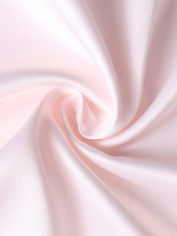 Women’s long -sleeved thin V -neck flared sleeve top