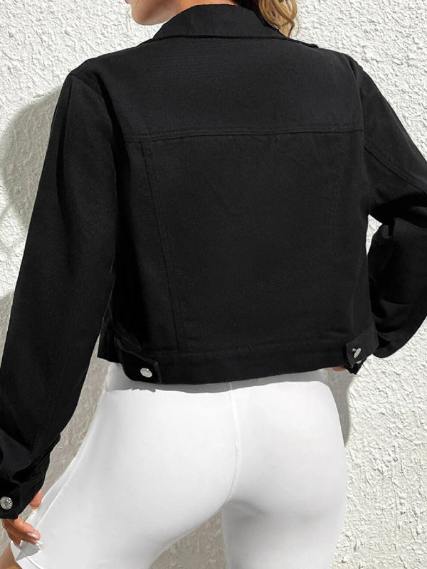 Women’s new casual denim short jacket