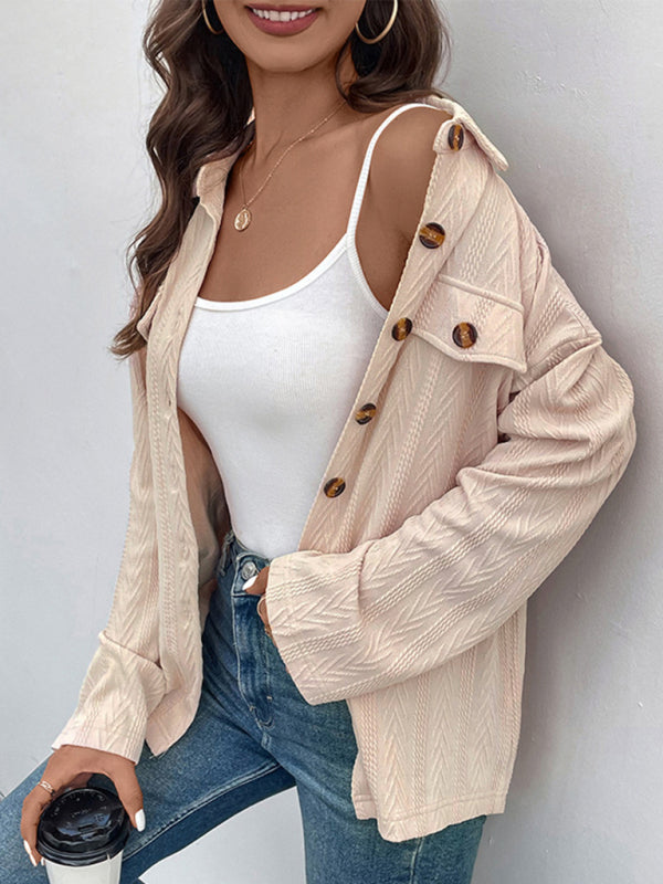 Women’s New Lapel Casual Cardigan Jacket