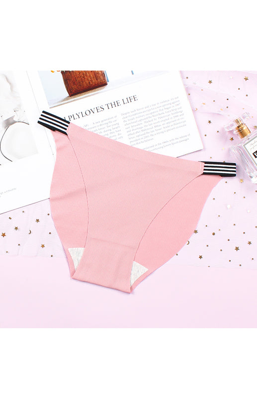 Women’s Seamless Breathable Panties - Pink / S