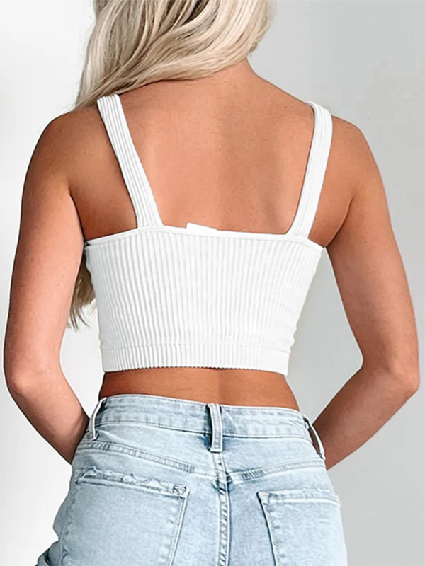 Women’s solid color sports casual camisole