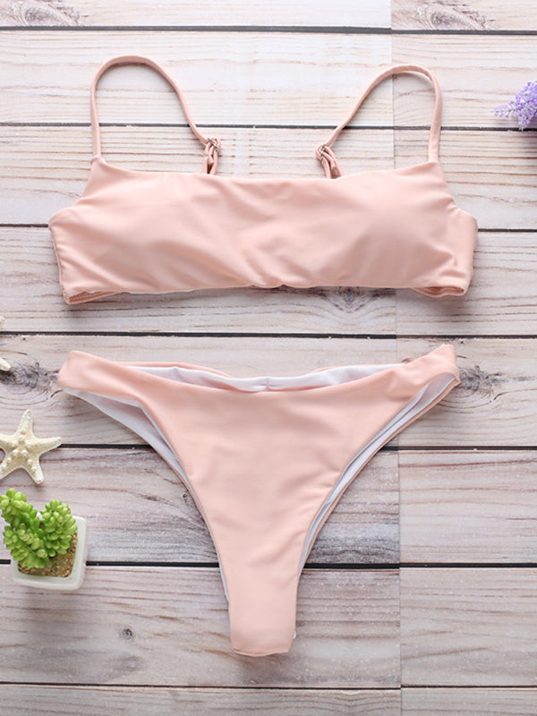 Women’s Strappy Sexy Two-Piece Bikini Set