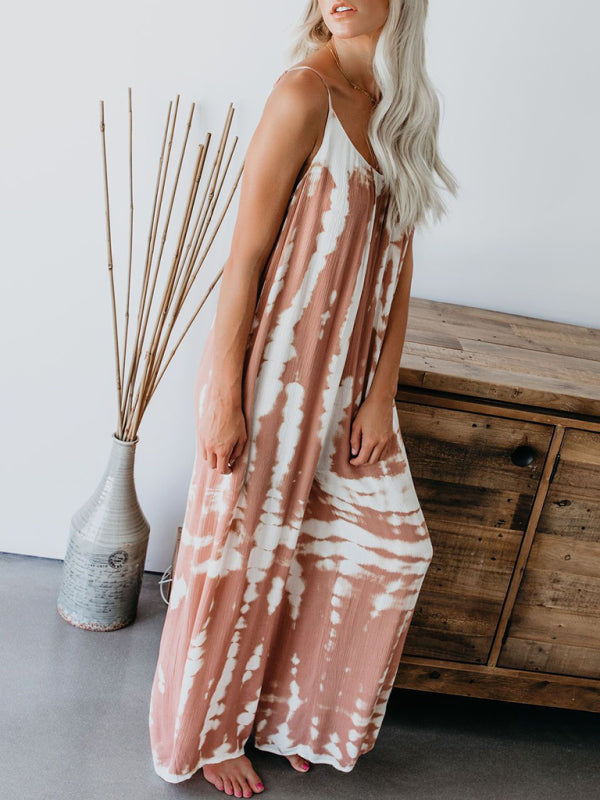 Women’s suspenders sexy wide-leg jumpsuit