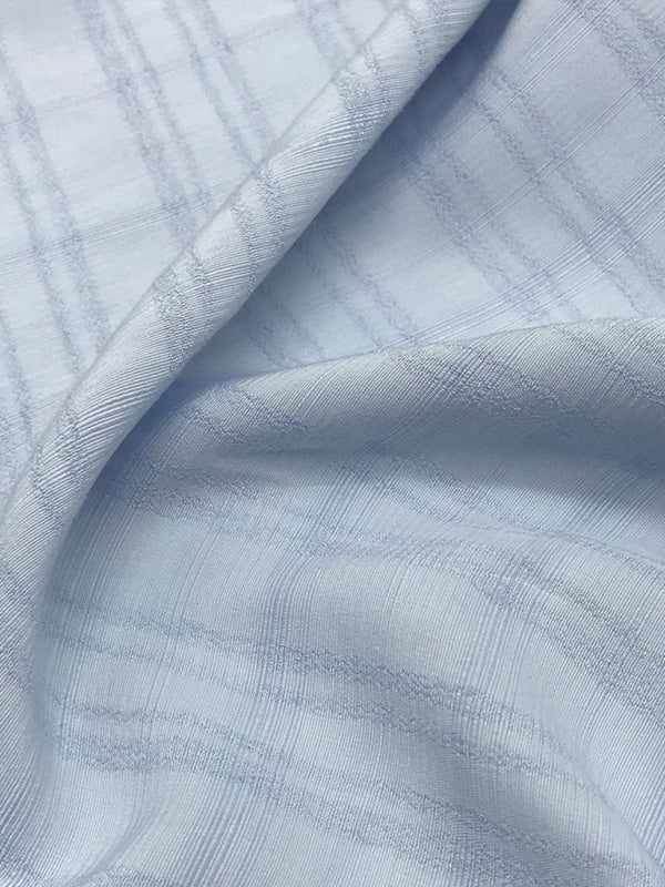 Women’s V-neck short-sleeved striped thin loose check shirt