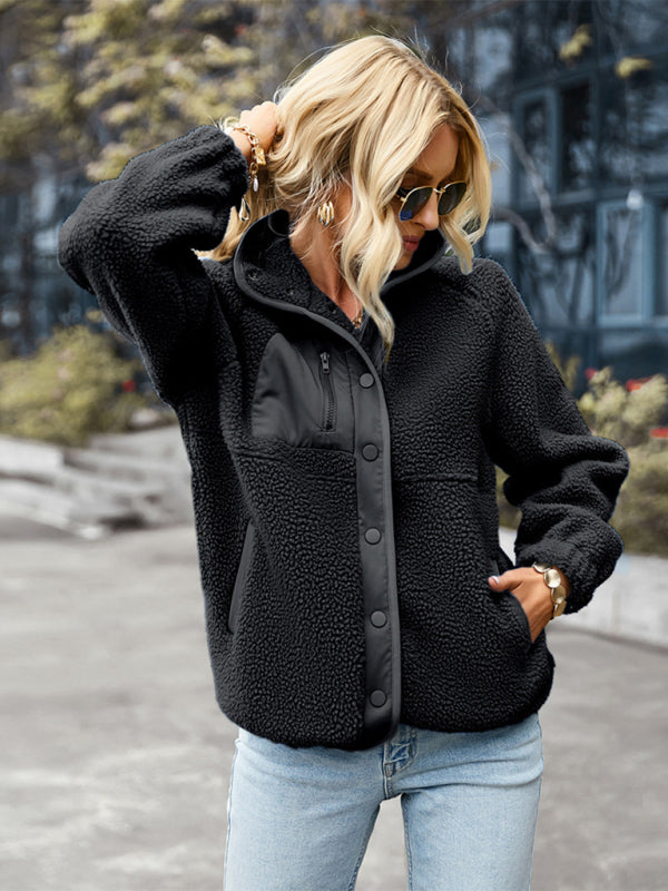 Women's Zipper Long -Sleeved Wild Leisure Jacket - Closther