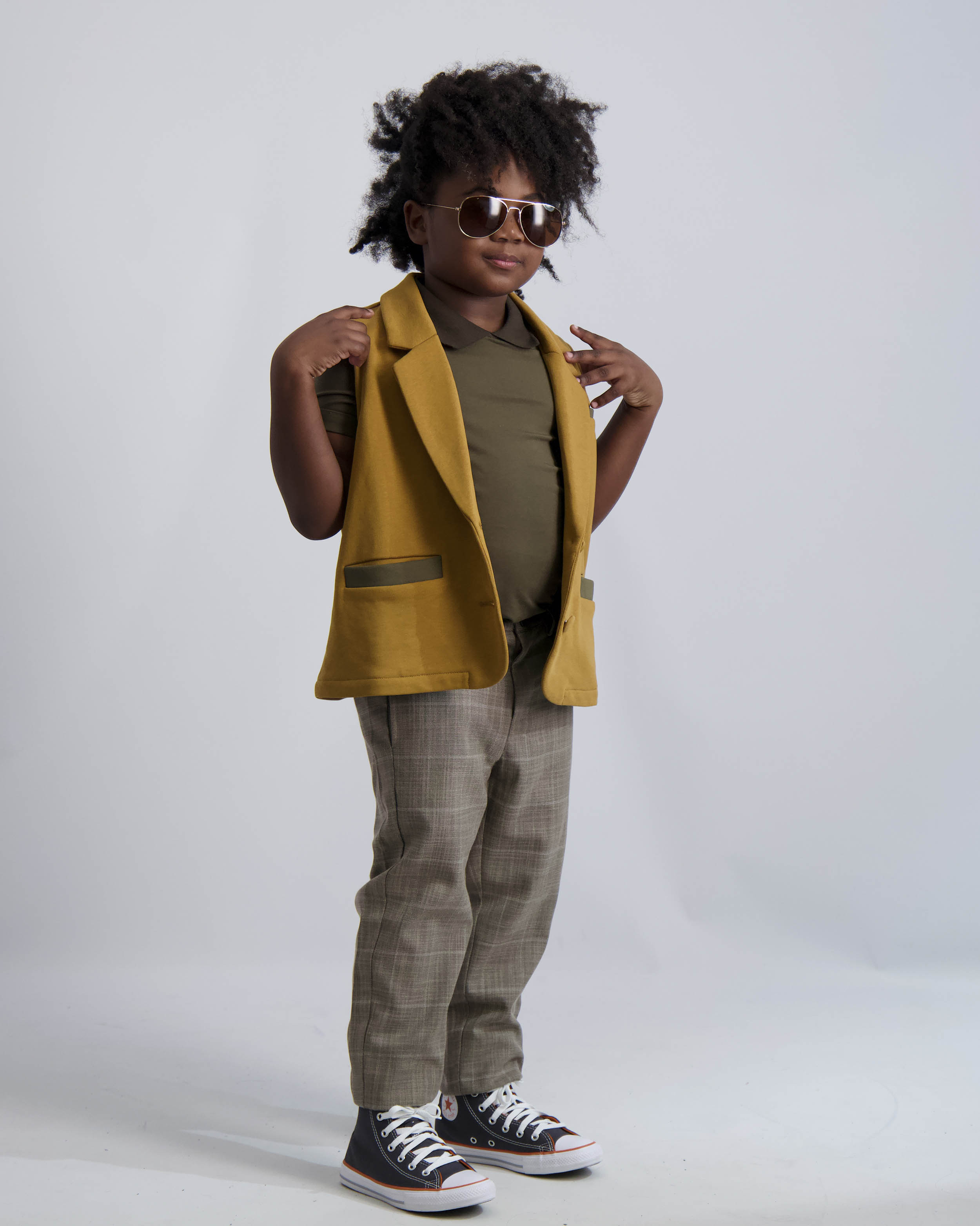Caramel Knit Vest