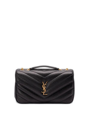 Saint Laurent Women Loulou Medium Bag In Matelassé Lambskin