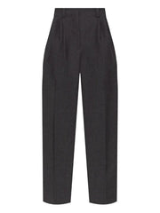 Givenchy Women Pleated Wool Trousers