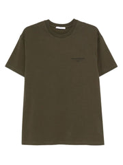 Givenchy Men Cotton T-Shirt With Givenchy Stamp Print