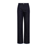 Victoria Beckham Cropped High Waist Tapered Jeans Women