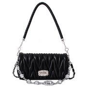 Women's Rhombus Diamond Chain Bag - Small Hobo Crossbody Shoulder Bag