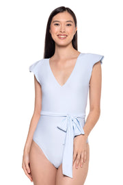 Women's Coconut Grove Flutter Sleeve Swimsuit | Skyride