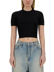 Balenciaga Women Cropped Shirt