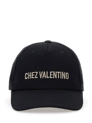 Valentino Garavani Men "Chez Valentine" Baseball Hat