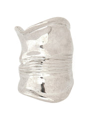 Jean Paul Gaultier Women "The Crushed Can" Ring