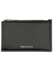 Alexander Mcqueen Women Zippered Card Holder