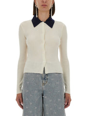 Self-Portrait Women Merino Wool Cardigan