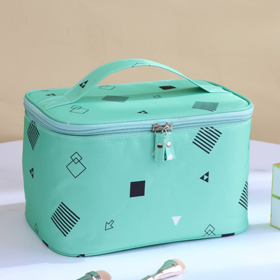 Cute Large Capacity Portable Storage Toilet Bag – Travel Bucket Cosmetic Bag for Women | Spacious Makeup Bag Organizers | Perfect Travel Makeup Bag