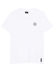 Fendi Men Ff Postcards Logo Print Cotton T-Shirt