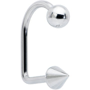 14G Stainless Steel LIPPYLOOP Ball Spike Labret