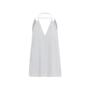 Toteme Double-Halter Silk Top Women