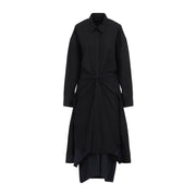 Balenciaga Maxi Patched Shirt Women