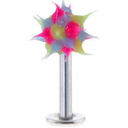 Pink-Lilac-Yellow HEDGEHOG Labret