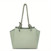 Women shoulder purse soft nylon handle hobo