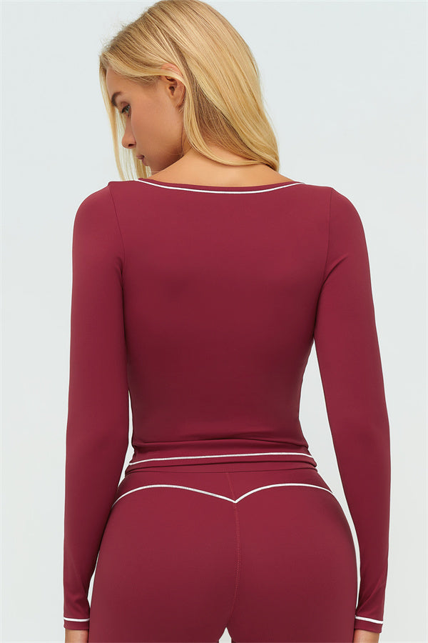 The Amara Long Sleeve T-shirt Leggings 2-Piece Set