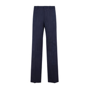 Off White Shibori Jacquard Slim Pant Men