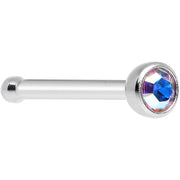 Crystal Aurora Nose Bone Created with Crystals