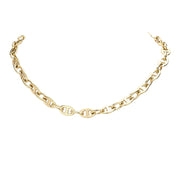 18K Gold Dipped Stainless Steel Handmade Chain Necklace