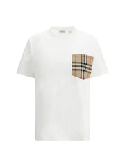 Burberry Women Archive Check Pocket T-Shirt