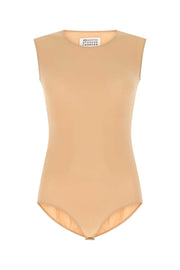Maison Margiela Women Skin Pink Stretch Nylon Body