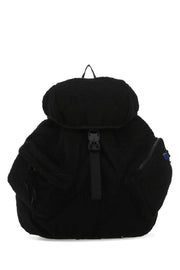 Ader Error Men Black Boucle Backpack