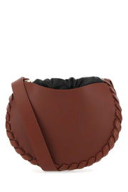 Chloe Women Brick Leather Small Mate Crossbody Bag