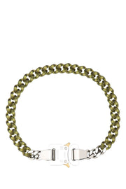 Alyx Men Two-Tone Nylon And Metal Necklace