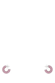 Amina Muaddi Women Embellished Metal Mini Cameron Earrings