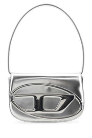 Diesel Women Silver Leather 1Dr Shoulder Bag