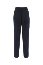 Gucci Women Midnight Blue Cashmere Pant